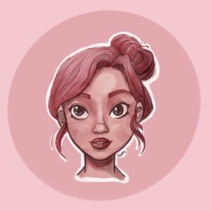 Mrs. Peony Logo